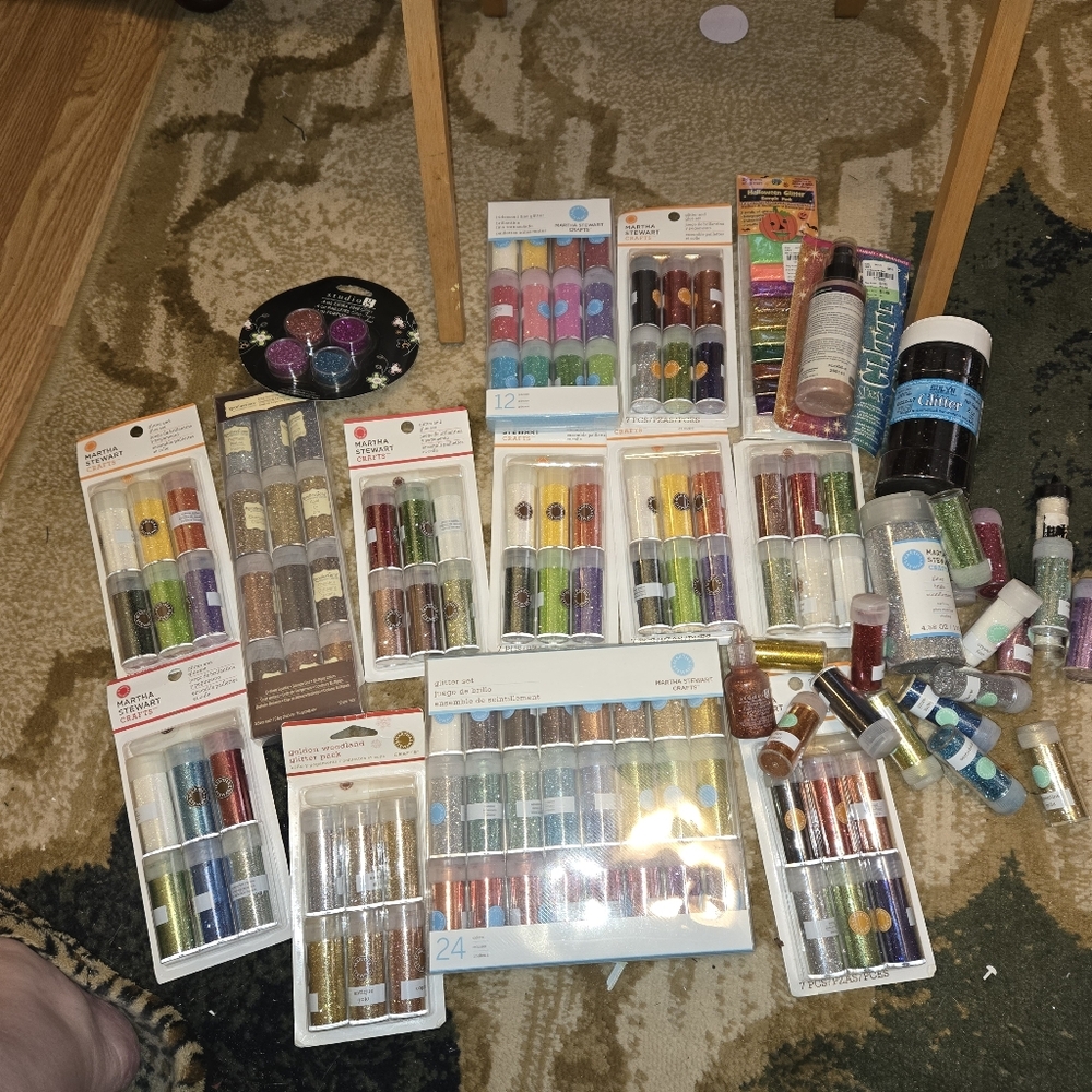 Martha Stewart Glitter Set - Multicolor